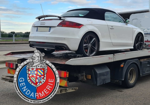 Trois rétentions de permis au cours du week-end sur les routes de Saône et Loire 