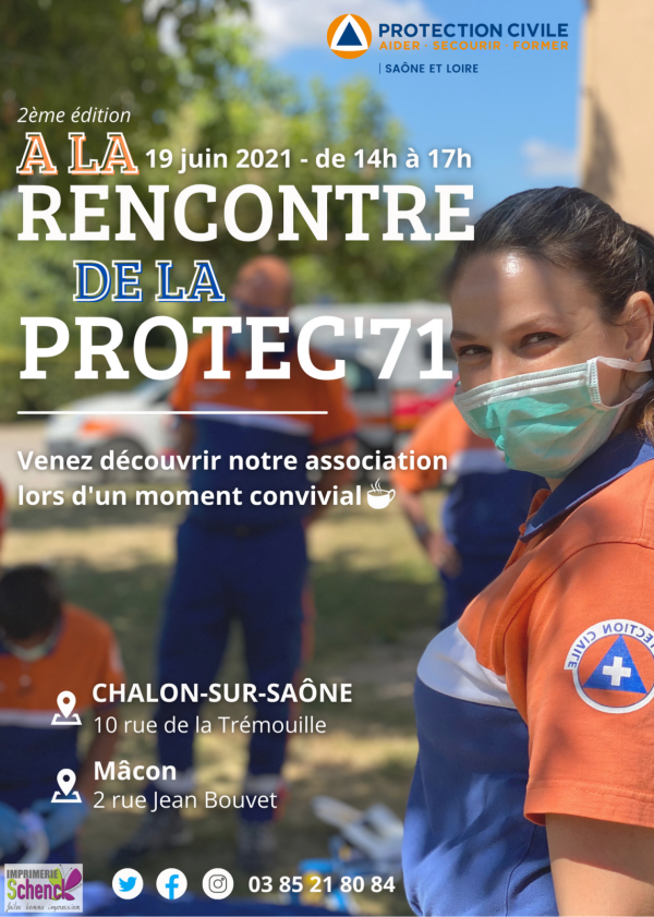 La Protection Civile de Saône et Loire vous attend 