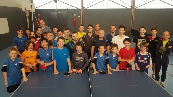 Le Saint-Rémy Tennis de Table fait sa rentrée