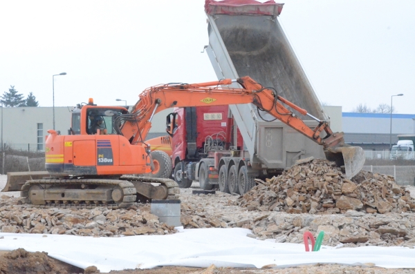 Les travaux de la future station multi-carburants du Grand Chalon avancent bien 