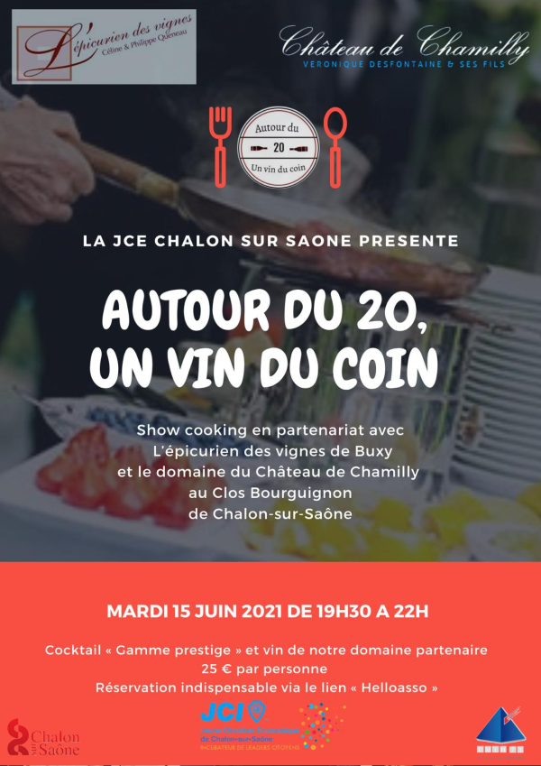 Reprise de l’évènement « Autour du 20, un vin du coin » en présentiel dès le mois de juin