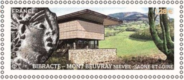 Pour la première fois, Bibracte – mont Beuvray va faire l’objet d’une émission de timbre de la série touristique de la Poste.