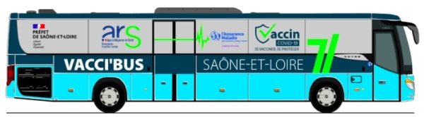 4 nouveaux rendez-vous pour le Vacci'Bus en Saône et Loire... mais attention sur rendez-vous 