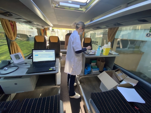 C’est parti pour le Vacci’Bus en Saône et Loire avec des étapes  tout au long du mois d'avril 