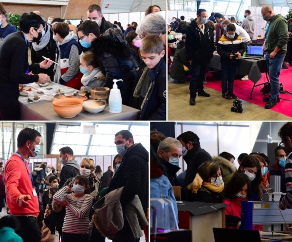 Pleins feux sur la fête de la Science (1) au Parc des Expositions à Chalon-sur-Saône