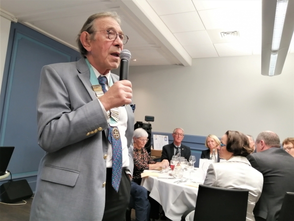 Le gouverneur du district 1750 rencontre les rotariens de Chalon Saint-Vincent