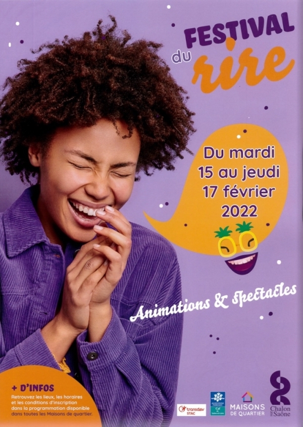 Top départ pour le Festival du Rire à Chalon-sur-Saône le mardi 15 février!