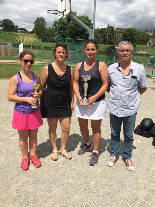 Belle ambiance pour le Tournoi d'été du Tennis Club Rully