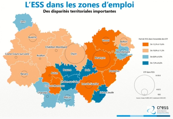 BOURGOGNE-FRANCHE-COMTÉ : L'économie sociale et solidaire contribue à la stratégie régionale