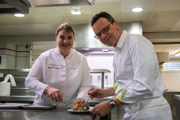 La main à la pâte pour Blanche Loiseau à Saulieu 