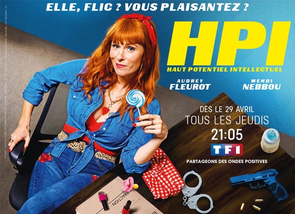 Audrey Fleurot et HPI, la nouvelle série de TF1, pulvérisent la concurrence 