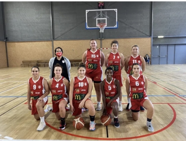 Les Seniors Filles de l'Elan Chalon retrouvent la Nationale 3