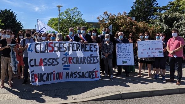 Du côté du Collège de Saint-Marcel, la mobilisation ne faiblit pas 