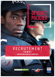 Les cadets de la République de la police nationale : leur recrutement est d’actualité !