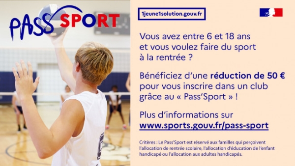 Obtenez une aide de 50 euros pour inscrire vos enfants dans une association sportive !