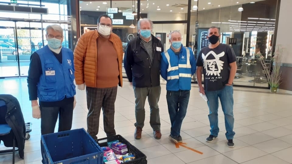 Plus de 1300 kg de produits collectés à Lux pour le Secours Populaire