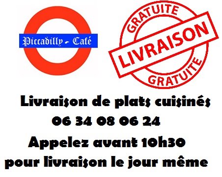 LIVRAISON A DOMICILE - Votre menu du jour à 8 euros 