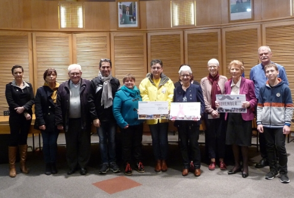 La commune de Saint-Rémy s’implique régulièrement pour les œuvres caritatives !