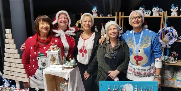 Grosse affluence sur le marché de Noël de Givry