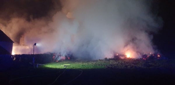 A La Tagnière, une maison sauvée d'un incendie