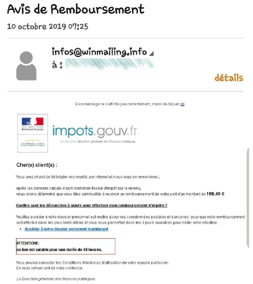 La gendarmerie de Saône et Loire lance un appel à la vigilance après une recrudescence de mails frauduleux 