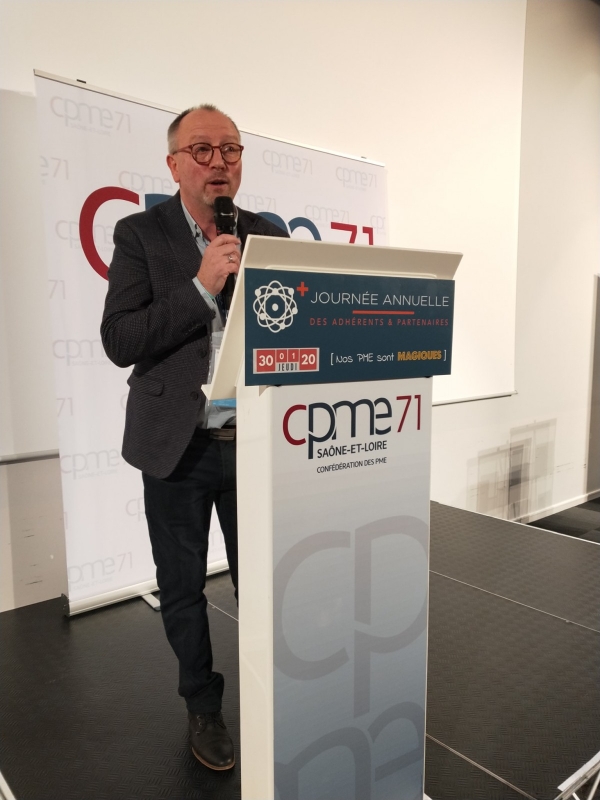 ECONOMIE SAONE ET LOIRE - Thierry Buatois prend les commandes de la CPME 71