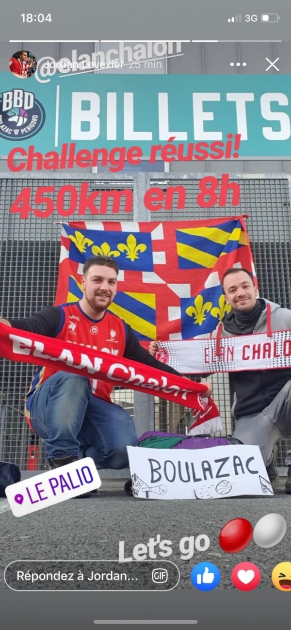 ELAN CHALON - Challenge réussi pour Jordan et Tommy