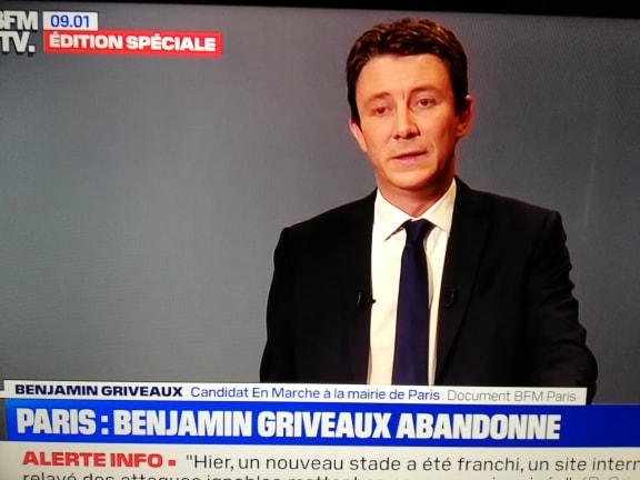 Tremblement de terre - Benjamin Griveaux renonce à sa candidature à la ville de Paris 