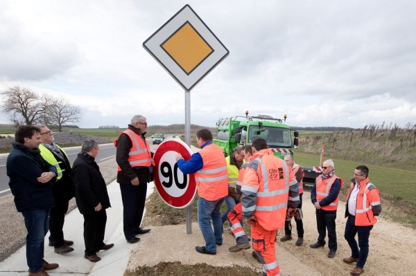  Le retour aux 90 km/heure est engagé en Bourgogne 