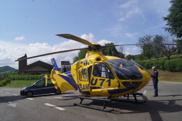 4 blessés dont 2 graves dans une violente collision à Berzé la ville 