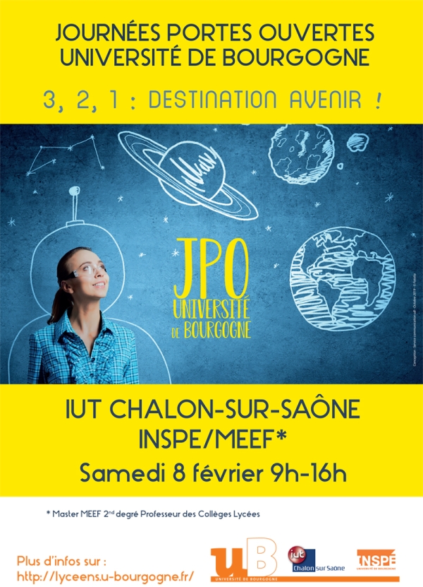 Les Portes-Ouvertes de l'IUT de Chalon sur Saône sont annoncées