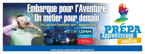 Ouverture du dispositif Prépa Apprentissage Industrie à Chalon-sur-Saône au Pôle formation UIMM