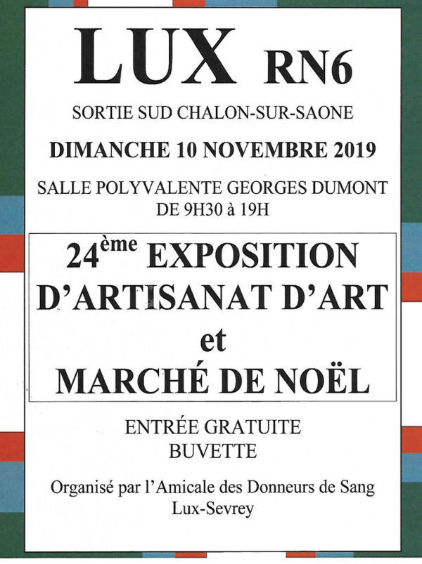 Le Marché de Noël de Lux annoncé ce dimanche 