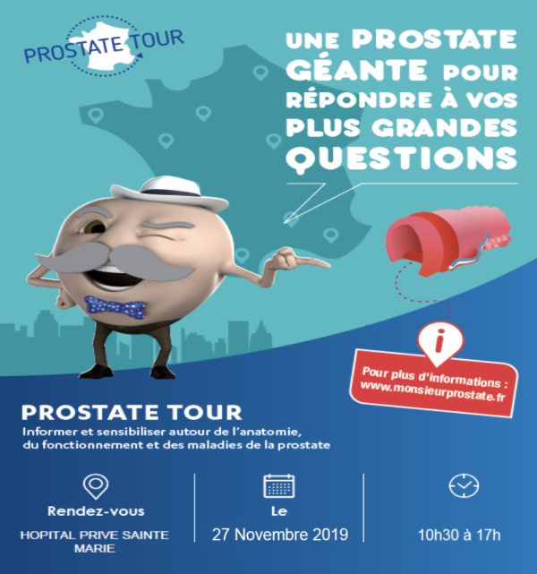 L'hôpital privé Sainte-Marie fait le point sur la prostate 