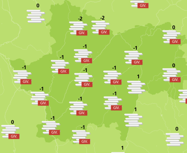 Vigilance cette semaine en Saône et Loire avec les brouillards grivrants matinaux