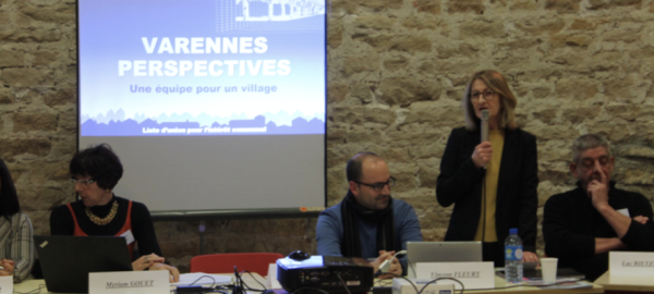MUNICIPALES - Première réunion publique pour Laurence Jorland à Varennes le Grand