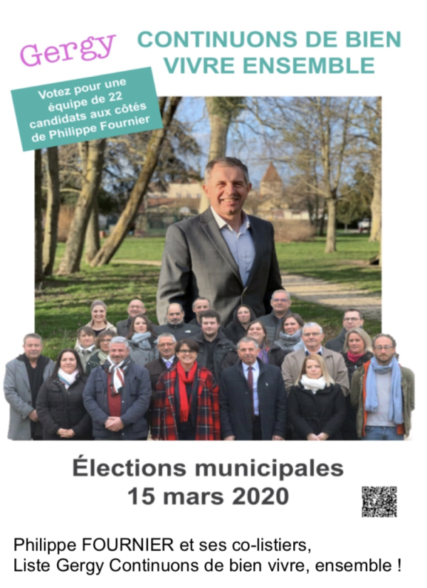 MUNICIPALES - La campagne des municipales prend une drôle de tournure à Gergy.