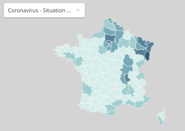 CORONAVIRUS - La situation par département 