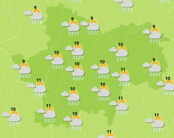 DECONFINEMENT - 10°c en moins en Saône et Loire attendus pour lundi 11 