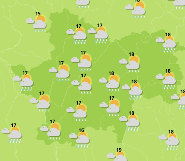 Une semaine bien arrosée en Saône et Loire 