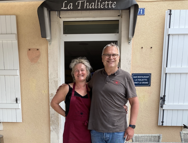 L'heure de la reprise est annoncée pour nos restaurants (9) - A Virey le Grand, La Thaliette, une adresse à bien mettre en tête 