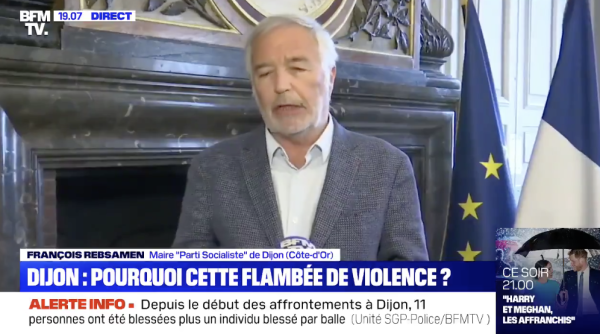 Le maire de Dijon appelle au calme ce lundi soir après de violents affrontements dans le quartier des Grésilles