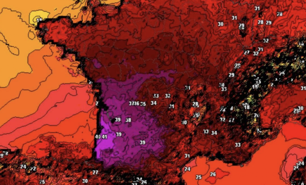 Pic de chaleur. Jusqu’à 41 °C dans le Sud-Ouest, 6 départements en vigilance canicule en Rhône-Alpes