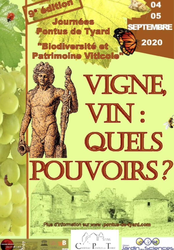 8è journées biodiversité et patrimoine viticole au château de Pontus de Tyard