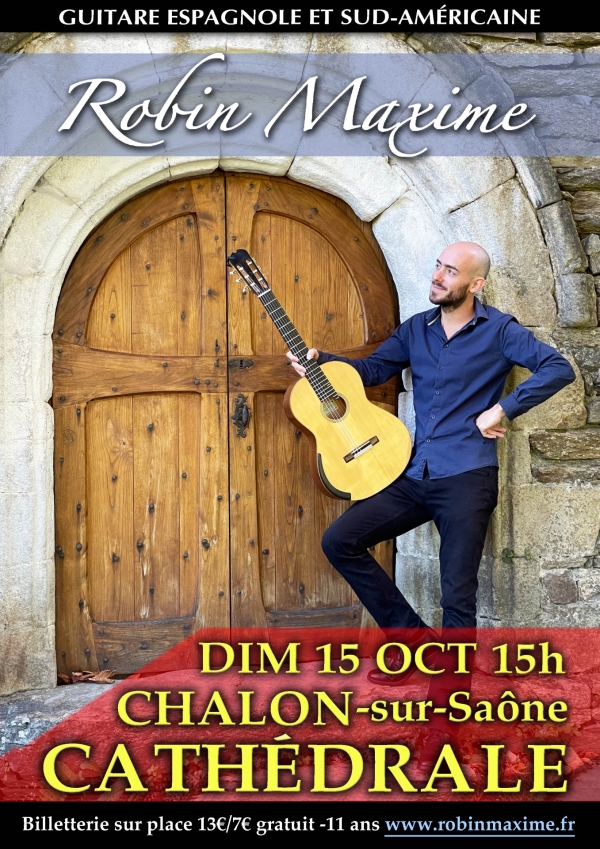 Concert de guitare espagnole et sud-américaine à la Cathédrale Saint-Vincent 