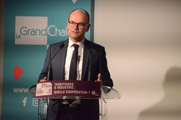 GRAND CHALON BUSINESS DATING - Sébastien Martin réaffirme l'ambition de porter le territoire comme un symbole de la renaissance industrielle française 