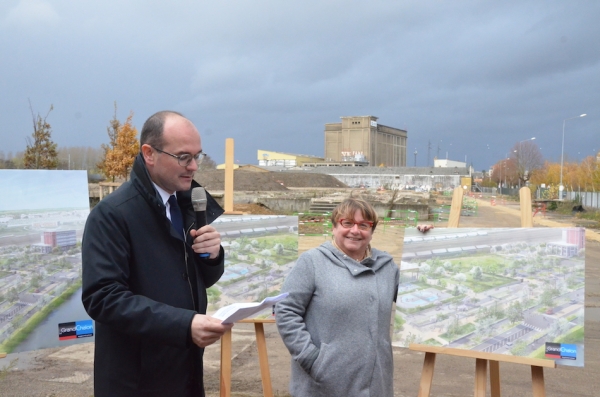 Livraison annoncée pour le printemps pour le parc écologique et sportif de l'entrée sud de Chalon sur Saône