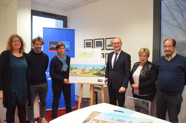 STADE/FONTAINE AU LOUP - 2 millions d'euros mobilisés pour le futur équipement Petite Enfance 