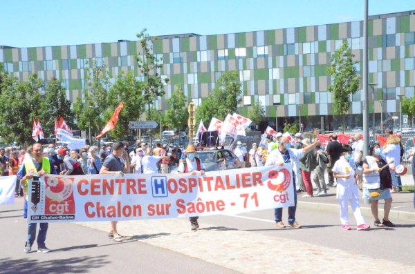 HOPITAL PUBLIC - Une nouvelle journée de mobilisation en demi-teinte à Chalon sur Saône 