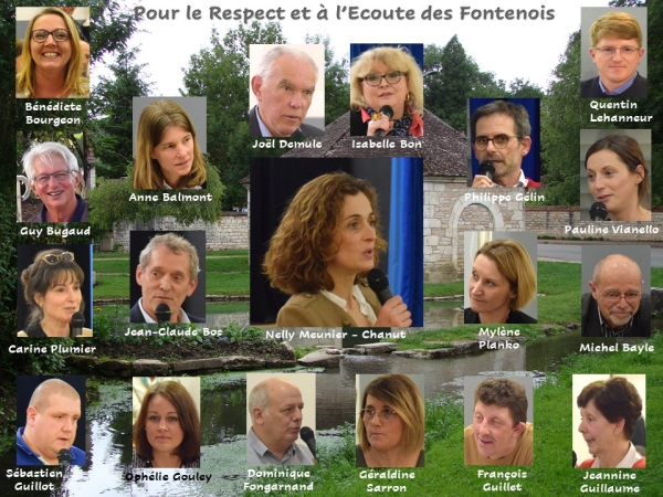 MUNICIPALES - "Pour le respect et à l'écoute des Fontenois" annonce